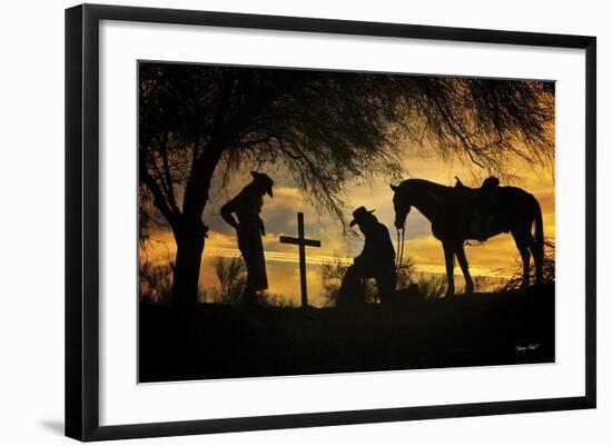 End of the Trail-Barry Hart-Framed Art Print