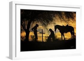 End of the Trail-Barry Hart-Framed Art Print