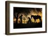 End of the Trail-Barry Hart-Framed Art Print