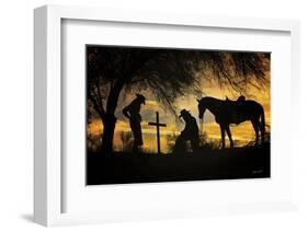 End of the Trail-Barry Hart-Framed Art Print