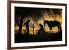 End of the Trail-Barry Hart-Framed Art Print