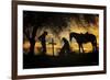 End of the Trail-Barry Hart-Framed Art Print