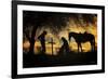 End of the Trail-Barry Hart-Framed Art Print