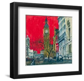 End of the Week, Westminster, London-Susan Brown-Framed Art Print