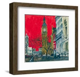 End of the Week, Westminster, London-Susan Brown-Framed Art Print