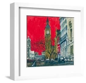 End of the Week, Westminster, London-Susan Brown-Framed Art Print