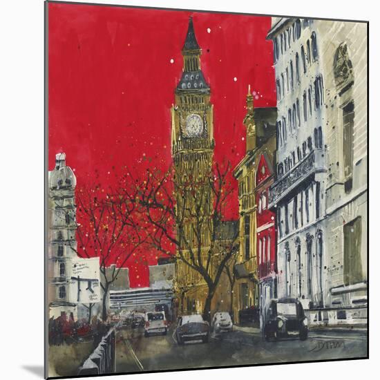 End of the Week, Westminster, London-Susan Brown-Mounted Giclee Print