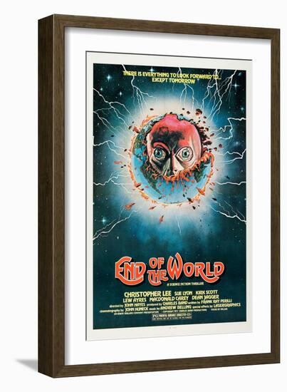 End of the World-null-Framed Art Print