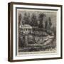 End of the Zulu War, Convalescent Hospital for Officers at Pine Town, Natal-null-Framed Giclee Print