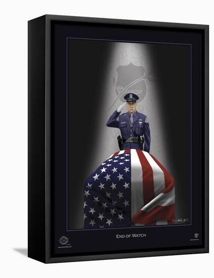 End of Watch-Marc Wolfe-Framed Stretched Canvas