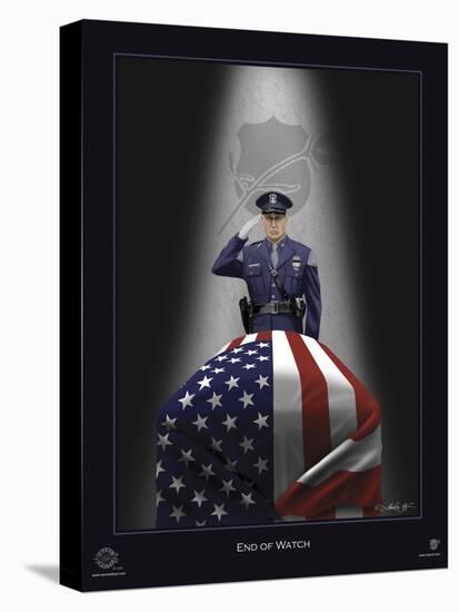 End of Watch-Marc Wolfe-Stretched Canvas