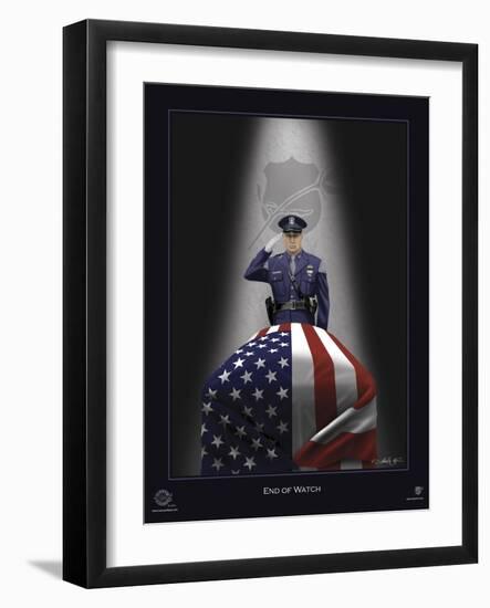 End of Watch-Marc Wolfe-Framed Giclee Print