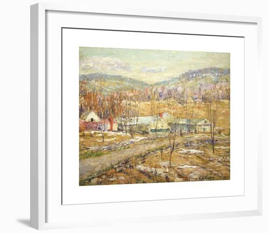 End of Winter-Ernest Lawson-Framed Premium Giclee Print