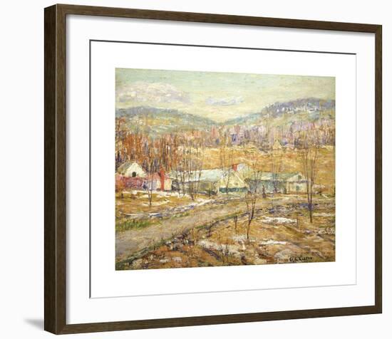 End of Winter-Ernest Lawson-Framed Premium Giclee Print