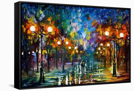 End Of Winter-Leonid Afremov-Framed Stretched Canvas