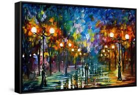 End Of Winter-Leonid Afremov-Framed Stretched Canvas