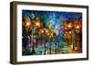 End Of Winter-Leonid Afremov-Framed Premium Giclee Print