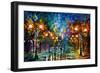 End Of Winter-Leonid Afremov-Framed Premium Giclee Print