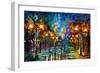 End Of Winter-Leonid Afremov-Framed Premium Giclee Print