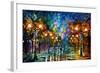 End Of Winter-Leonid Afremov-Framed Art Print