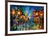 End Of Winter-Leonid Afremov-Framed Art Print