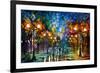 End Of Winter-Leonid Afremov-Framed Art Print