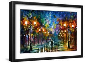 End Of Winter-Leonid Afremov-Framed Art Print