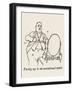 End to Rationing-William Heath Robinson-Framed Art Print