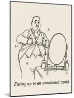 End to Rationing-William Heath Robinson-Mounted Art Print