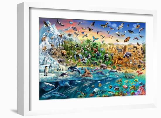 Endangered Species-Adrian Chesterman-Framed Art Print