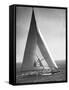 Endeavor II Losing America's Cup-Bettmann-Framed Stretched Canvas