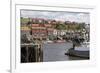 Endeavour Wharf with Lobster Pots and Boats in Upper Harbour-Eleanor Scriven-Framed Photographic Print