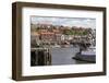 Endeavour Wharf with Lobster Pots and Boats in Upper Harbour-Eleanor Scriven-Framed Photographic Print