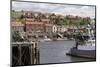 Endeavour Wharf with Lobster Pots and Boats in Upper Harbour-Eleanor Scriven-Mounted Photographic Print