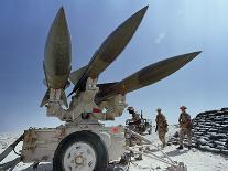 U.S. Hawk Anti-Air Craft Missiles-Endicher-Mounted Photographic Print