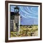 "Endl of Recess", October 17, 1953-John Falter-Framed Giclee Print