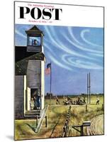 "Endl of Recess" Saturday Evening Post Cover, October 17, 1953-John Falter-Mounted Giclee Print