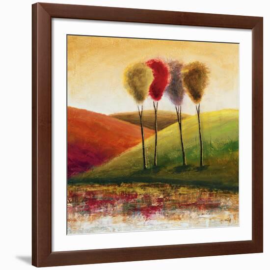 Endless Hills I-Mike Klung-Framed Art Print