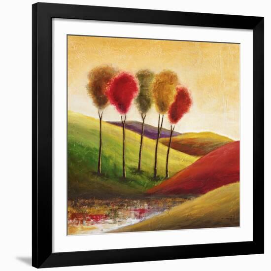 Endless Hills II-Mike Klung-Framed Art Print