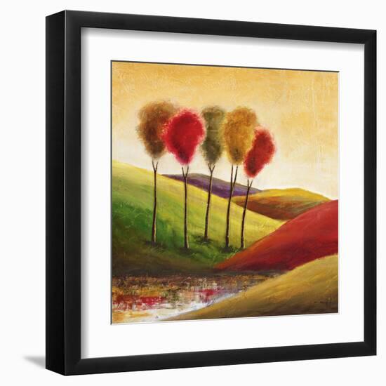 Endless Hills II-Mike Klung-Framed Art Print