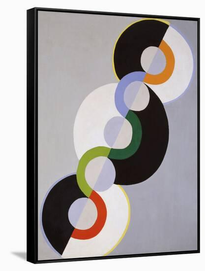 Endless Rhythm-Robert Delaunay-Framed Stretched Canvas