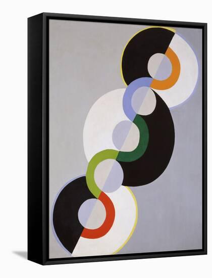 Endless Rhythm-Robert Delaunay-Framed Stretched Canvas