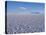 Endless Salt Crust of Salar De Uyuni, Largest Salt Flat in World at over 12, 000 Square Kilometres-John Warburton-lee-Stretched Canvas