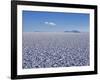 Endless Salt Crust of Salar De Uyuni, Largest Salt Flat in World at over 12, 000 Square Kilometres-John Warburton-lee-Framed Photographic Print