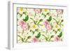 Endless White and Pink Flowers-Cora Niele-Framed Giclee Print