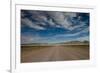 Endlss Gravel Road in the Naukluft Mountains-Circumnavigation-Framed Photographic Print