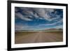 Endlss Gravel Road in the Naukluft Mountains-Circumnavigation-Framed Photographic Print