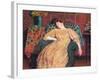 Endormie, or La Sieste, C.1906-Georges Lemmen-Framed Giclee Print