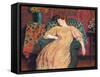 Endormie, or La Sieste, C.1906-Georges Lemmen-Framed Stretched Canvas