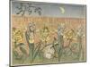 Endpapers for Flower Legends for Children-John Shenton Eland-Mounted Giclee Print